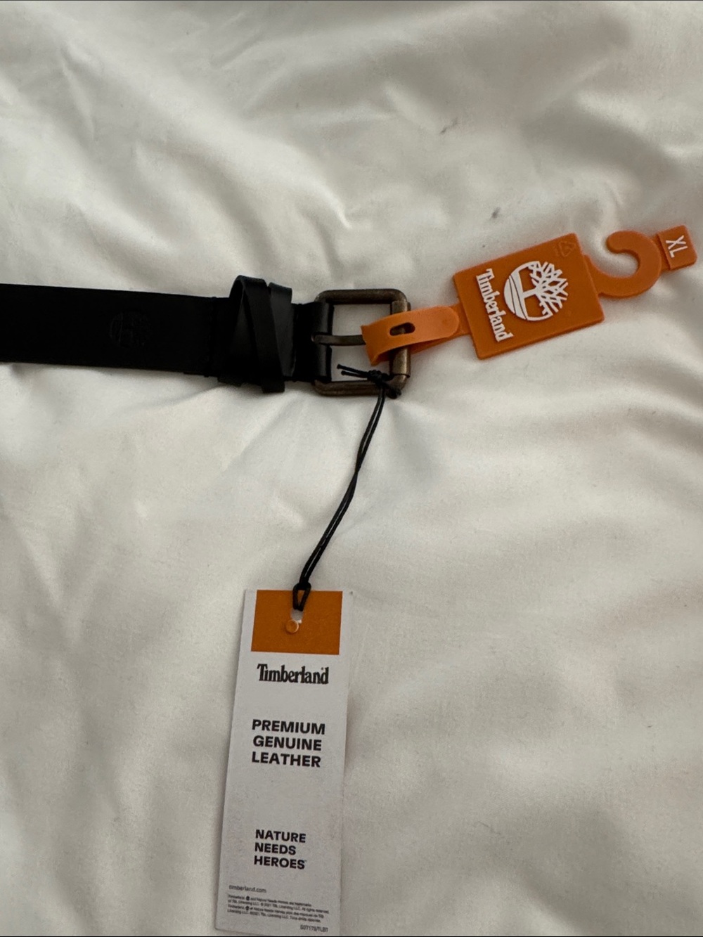 Timberland belt black xl
